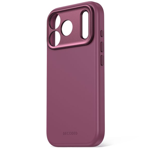Decoded Silicone Backcover MagSafe Apple iPhone 18 Pro / 17 Pro - Plum