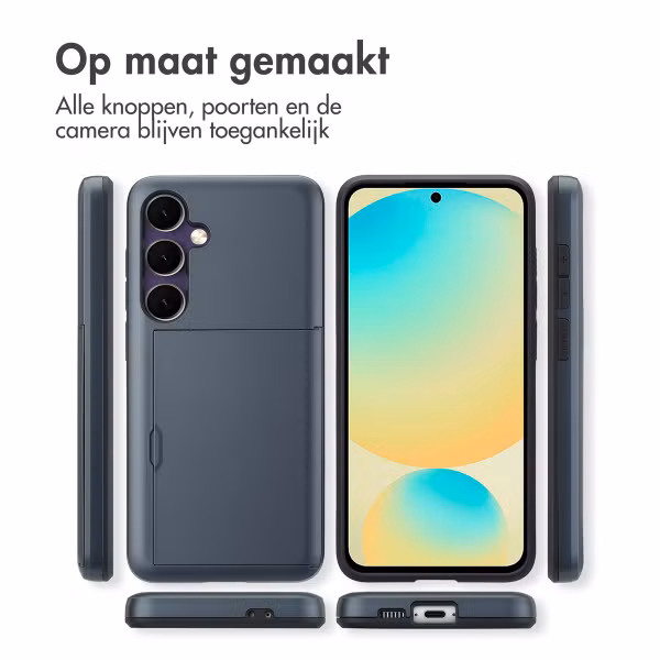 imoshion Backcover met pasjeshouder Samsung Galaxy S24 FE - Donkerblauw