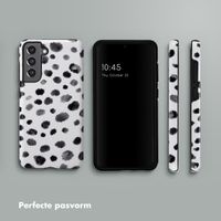 Selencia Vivid Tough Backcover Samsung Galaxy S21 FE - Trendy Leopard