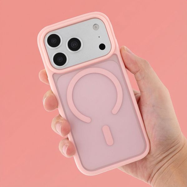 imoshion Color Guard Backcover met MagSafe Apple iPhone 17 Pro - Lichtroze