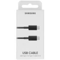 Samsung Originele USB-C naar USB-C kabel - 5A - 1 meter - Zwart