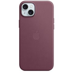 Apple FineWoven Backcover MagSafe Apple iPhone 15 Plus - Mulberry