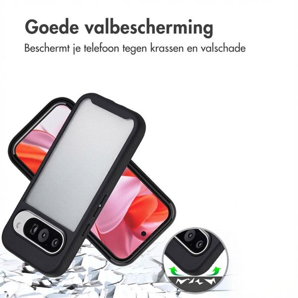 imoshion 360° Full Protective Case Google Pixel 9 / 9 Pro / 10 / 10 Pro - Zwart