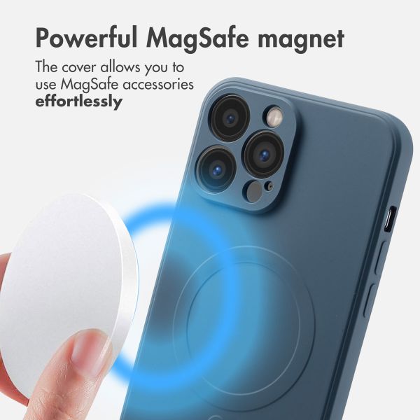 imoshion Colour Back Cover with MagSafe Apple iPhone 13 Pro Max - Dark Blue