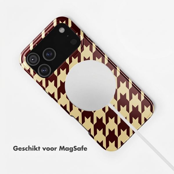 Selencia Vivid Backcover met MagSafe Apple iPhone 17 Pro Max - Pied-de-Poule