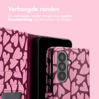 imoshion Design Bookcase Samsung Galaxy A57 (5G) - Hearty Blush
