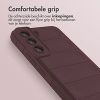 imoshion EasyGrip Backcover Samsung Galaxy S22 - Aubergine