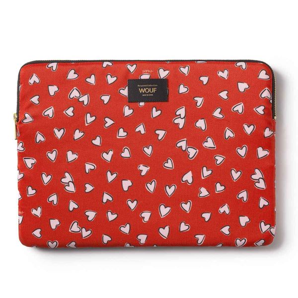 Wouf Daily Laptop Hoes 13-14 inch - Laptopsleeve - Crush