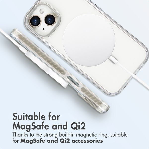 imoshion Combat MagSafe Back Cover Apple iPhone 15 - Grey