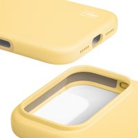 iDeal of Sweden Silicone Case met MagSafe Apple iPhone 17 Pro - Soft Lemon