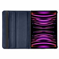 imoshion 360° draaibare Bookcase iPad Pro 12.9 (2022) / Pro 12.9 (2021) - Donkerblauw