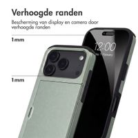 imoshion Backcover met pasjeshouder Apple iPhone 18 Pro / 17 Pro - Groen