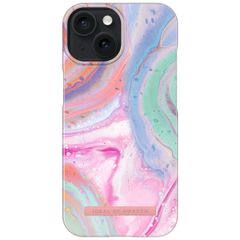iDeal of Sweden Fashion Backcover Apple iPhone 15 - Pastel Marble