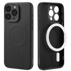 imoshion Colour Back Cover with MagSafe Apple iPhone 15 Pro Max - Black