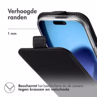 Accezz Flipcase Apple iPhone Air - Zwart