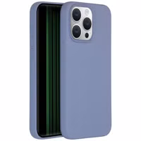 Accezz Liquid Silicone Backcover Apple iPhone 15 Pro Max - Lavender Gray