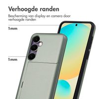 imoshion Backcover met pasjeshouder Samsung Galaxy S24 FE - Donkergroen