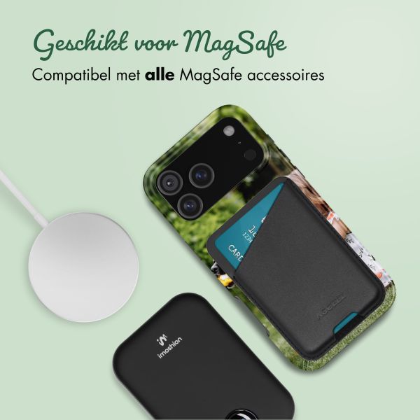 Ontwerp je eigen tough case met MagSafe Apple iPhone 18 Pro / 17 Pro - Wit