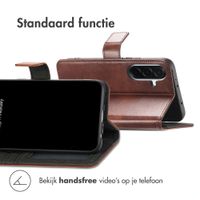 imoshion Luxe Bookcase Samsung Galaxy A36 - Donkerbruin