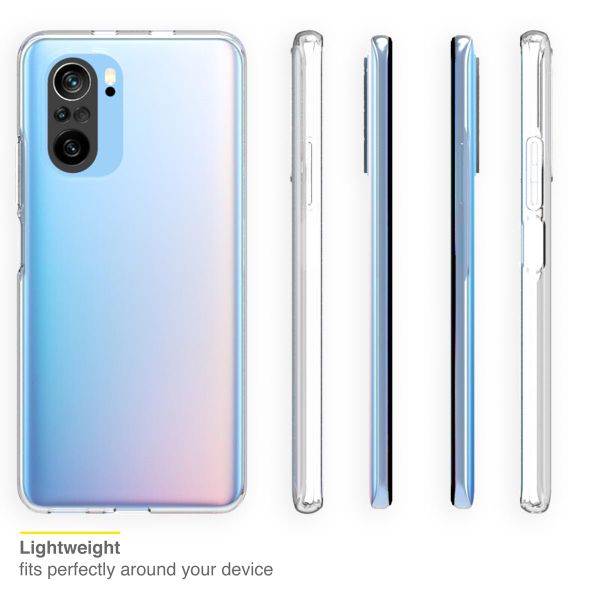 Accezz Clear Backcover Xiaomi Poco F3 - Transparant