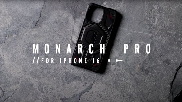UAG Monarch Pro Backcover Apple iPhone 18 Pro / 17 Pro - Carbon Fiber
