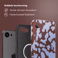 Selencia Vivid Backcover met MagSafe Apple iPhone 16e - Moo'd Lavender Glow