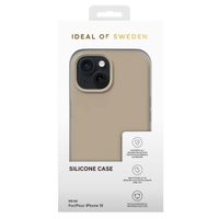 iDeal of Sweden Silicone Case iPhone 15 - Beige