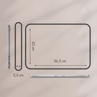 Selencia Corduroy Laptop hoes 15-16 inch - Laptopsleeve - Soft Blush