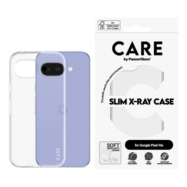 CARE by PanzerGlass Fashion Backcover XR Google Pixel 10a - Clear