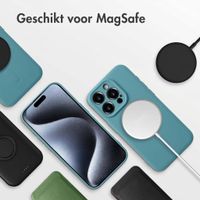 imoshion Color Backcover met MagSafe Apple iPhone 15 Pro - Smoke Green