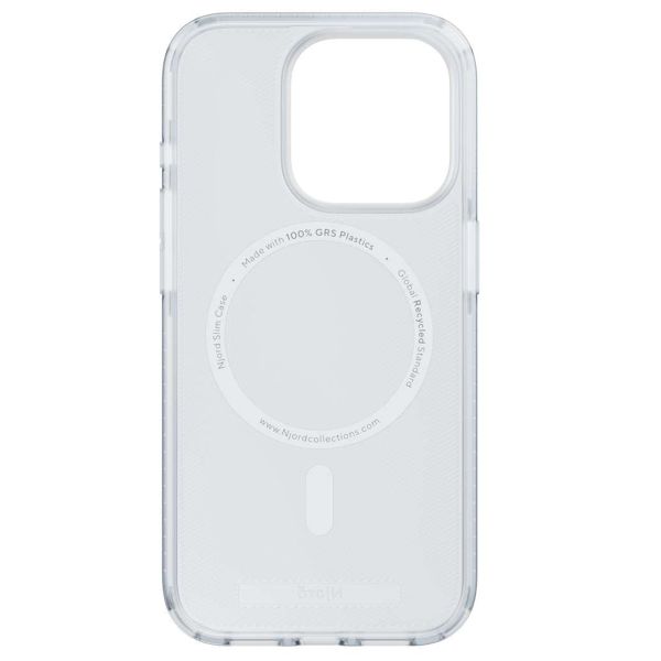 Njorð Collections Slim Case MagSafe iPhone 15 Pro - Translucent