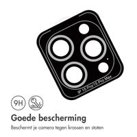 imoshion 2 Pack Camera lens protector Apple iPhone 15 Pro / 15 Pro Max - White Titanium