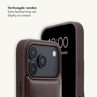 Selencia Nova Telefoonhoes met Koord en Pashouder Apple iPhone 18 Pro Max / 17 Pro Max - Checks