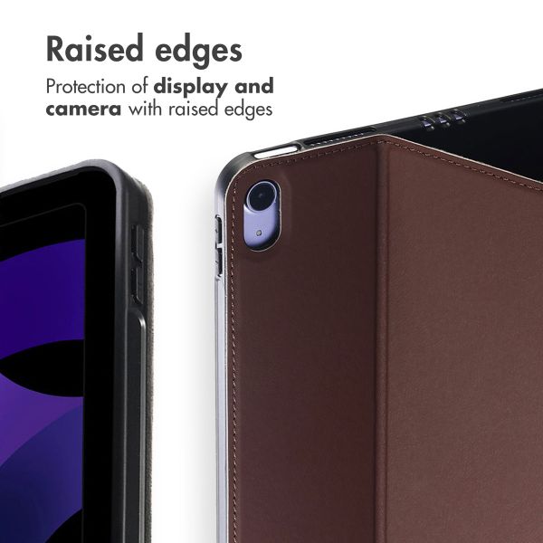 Accezz Classic Tablet Case Apple iPad Air 11 inch (2026) M4 / (2025) M3 / (2024) M2 / Air 5 (2022) / Air 4 (2020) - Brown