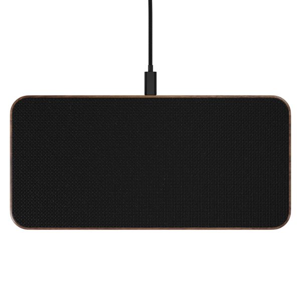 Woodcessories MultiPad Wireless charger - Draadloze oplaadpad - Walnoothout