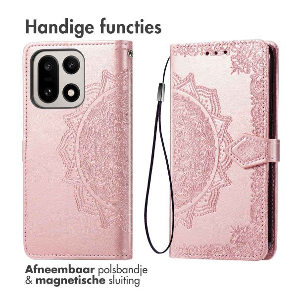 imoshion Mandala Bookcase OnePlus 15 - Rosé Goud