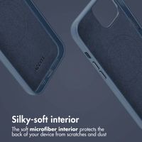 Accezz 2-in-1 Leather Bookcase with MagSafe Apple iPhone 14 - Nightfall Blue