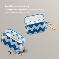 Selencia Vivid Case Apple AirPods Pro - Wave Vibes Classic Blue