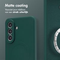 imoshion Color Backcover met MagSafe Samsung Galaxy A57 (5G) - Donkergroen