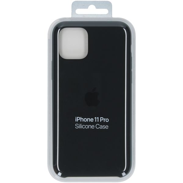 Apple Silicone Backcover Apple iPhone 11 Pro - Black