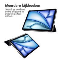 imoshion Design Trifold Bookcase Apple iPad Air 13 inch (2025) M3 / (2024) M2 - Don't touch