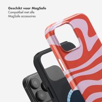 Selencia Vivid Backcover met MagSafe Apple iPhone 16 Pro Max - Dream Swirl Pink