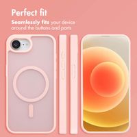 imoshion Colour Guard Back Cover with MagSafe Apple iPhone 17e / 16e - Light Pink