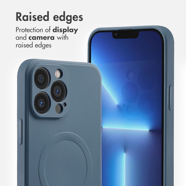 imoshion Colour Back Cover with MagSafe Apple iPhone 13 Pro Max - Dark Blue