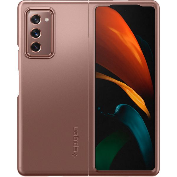 Spigen Thin Fit Pro Backcover Samsung Galaxy Z Fold2 - Bronze