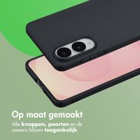 imoshion Color Backcover Samsung Galaxy S25 Edge - Zwart