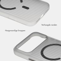 Accezz Lite Backcover met MagSafe | Fluted | Apple iPhone 18 Pro Max / 17 Pro Max - Grijs