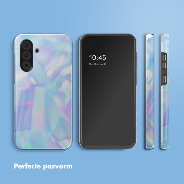Selencia Vivid Backcover Samsung Galaxy A36 / A56 - Holographic Blue Dream