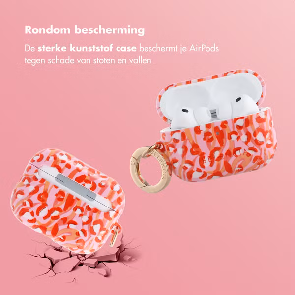 Selencia Vivid Case Apple AirPods Pro 3 - Wild Spots Lipstick