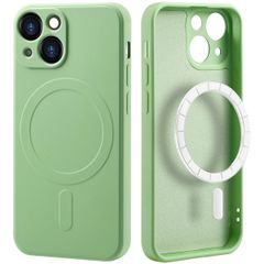 imoshion Color Backcover met MagSafe iPhone 13 Mini - Groen